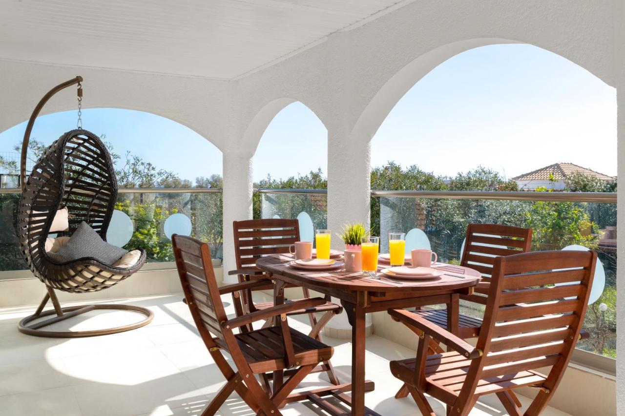 House Of Paradise In Front Of The Golf Court-sea * Afandou